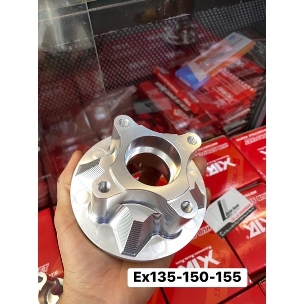 Cùi đĩa CNC X1R dành cho Ex150-135,Raider-Satria, Sonic