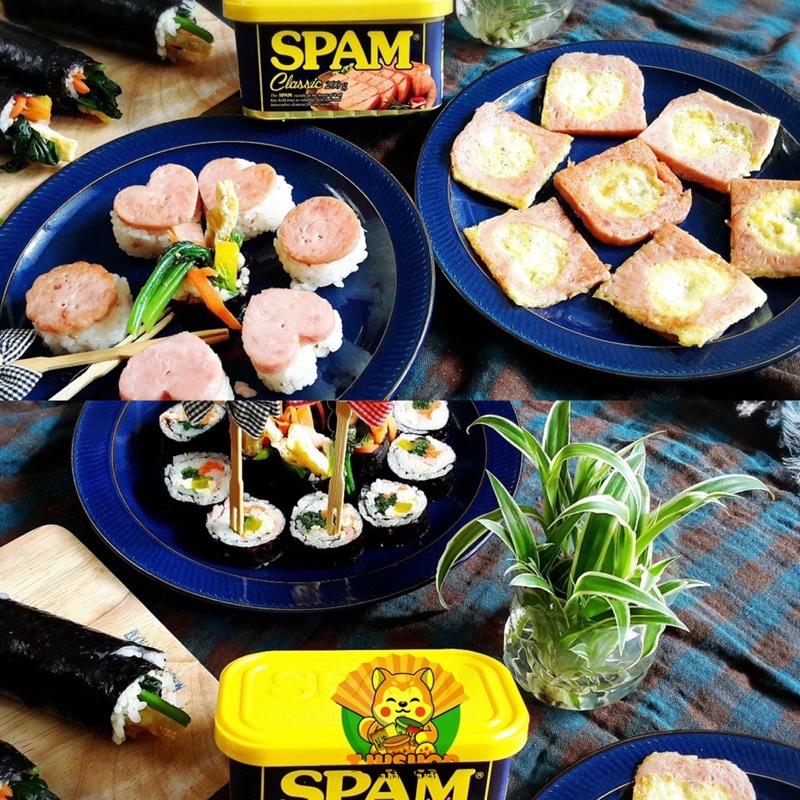 THỊT HỘP HÀN QUỐC CJ SPAM LUNCHEON MEET