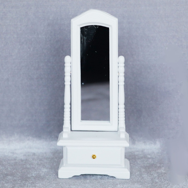 Gương Trang Điểm Mini Tỉ Lệ 1 / 12 Độc Đáo Trang Trí Nhà Búp Bê / Chậu Cây Cảnh