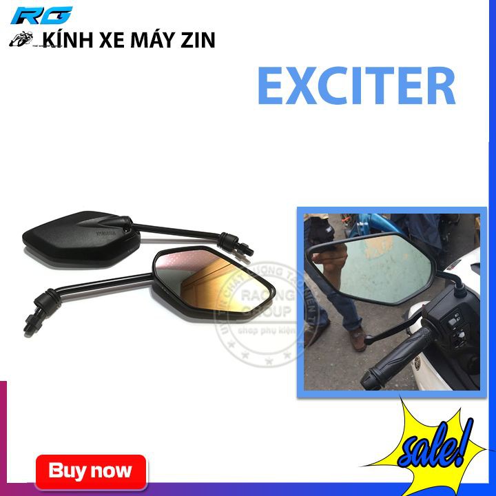 Gương Xe Máy Thời Trang Exciter 150 Zin Kính Chiếu Hậu Xe Máy Ex150 Ex 150 Zin 1 Cặp