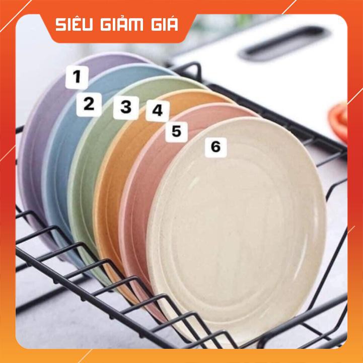 Set 6 đĩa tròn lúa mạch  - Shop Bố Linh