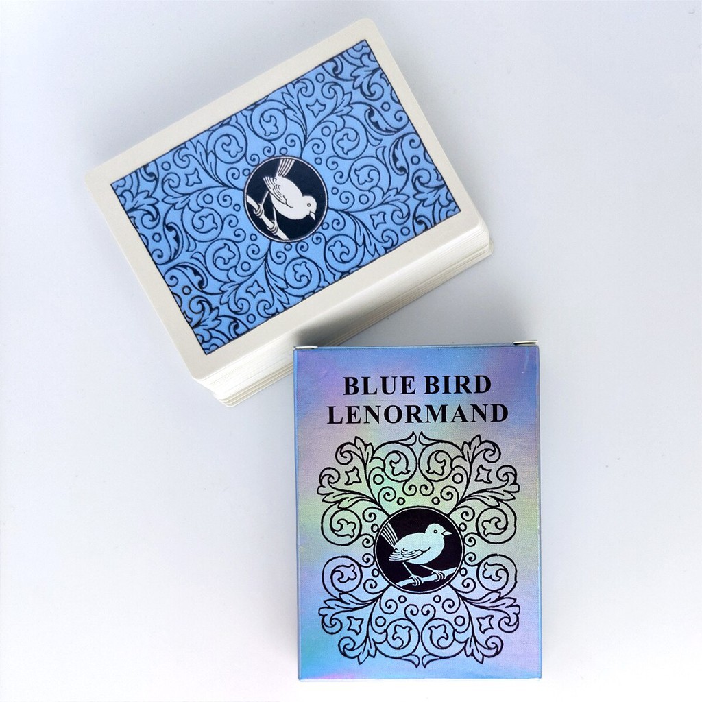 Bài Lenormand Blue Bird Tặng Đá Thanh Tẩy C160