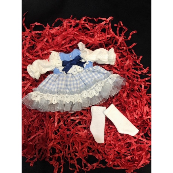 Set đầm cho búp bê bjd 1/8