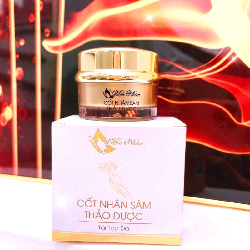 Cốt Nhân Sâm Tái Tạo Da Mộc Nhân