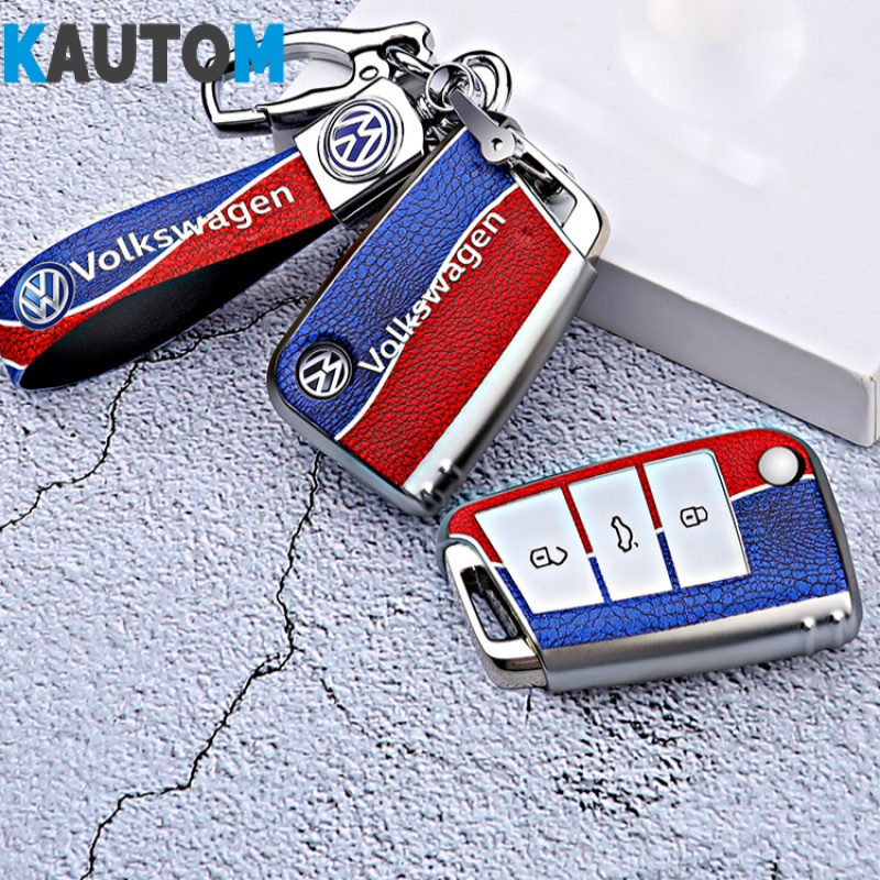Túi Đựng Chìa Khóa Xe Hơi Volkswagen Tayron Golf 7 Bora Lamando Teramont Tharu T-ROC Lavida Ốp