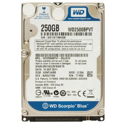 ổ cứng hdd dành cho laptop 160g,250g,320g, 500g sam sung, seagate, hitachi,hgst,toshiba, western