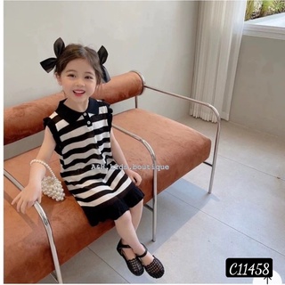 Váy sọc bâu đuôi cá- cho bé gái 10-20kg