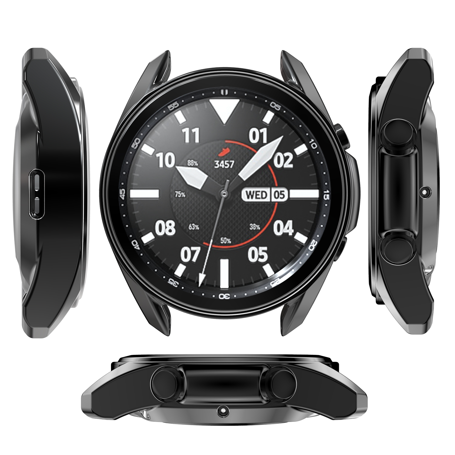 Ốp đồng hồ TPU bảo vệ màn hình dành cho đồng hồ Samsung Galaxy Watch 3 41mm/45mm