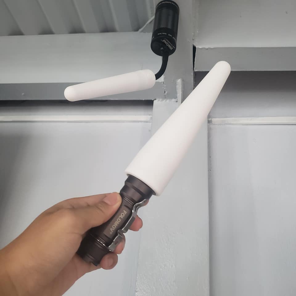 Tản sáng đèn pin Brinyte BTW18 / BTW28