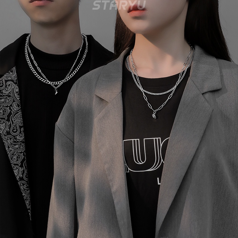 Vòng cổ Thép Titan Nam Châm Cho Cặp Đôi