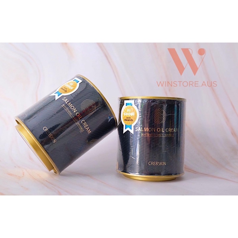 Kem Dưỡng Trắng Da, Chống Lão Hóa Dầu Cá Hồi Cre8skin Salmon Oil Cream