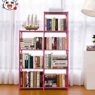 Kệ sách 7 tầng. Giúp bạn bạn và con sắp xếp góc học tập và làm việc gọn gàng hơn ngăn nắp hơn bạn nhé. Dễ dàng tháo nắp.