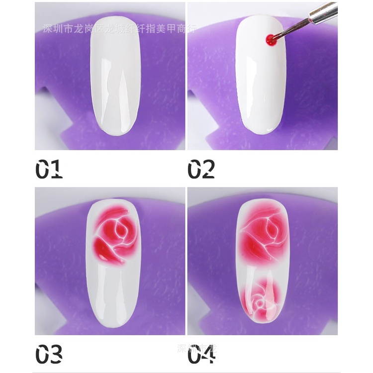 Sơn Top Loang gel Weidanni 15ml (UV và Led)