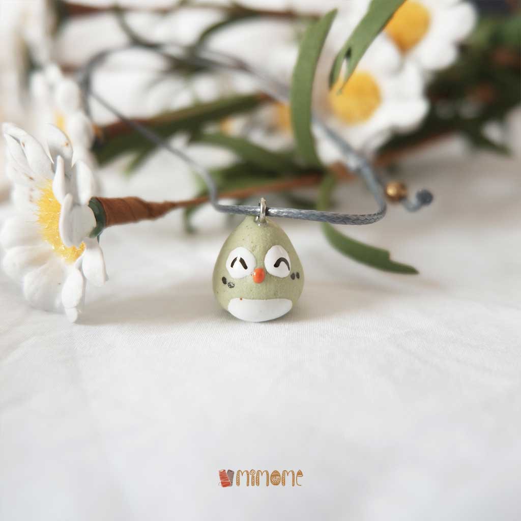 Vòng gốm chú chim xanh