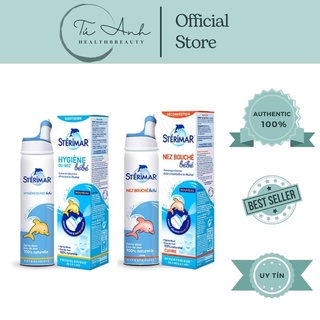 Xịt muối biển Sterimar cá heo 100ml Pháp