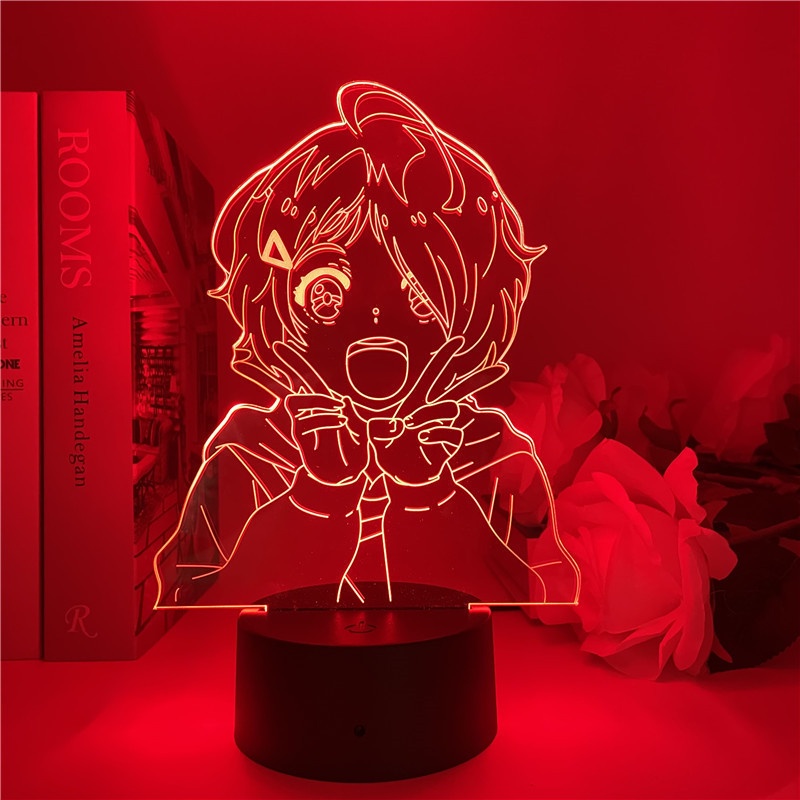 Đèn ngủ cảm ứng điều khiển từ xa hình anime WONDER EGG PRIORITY