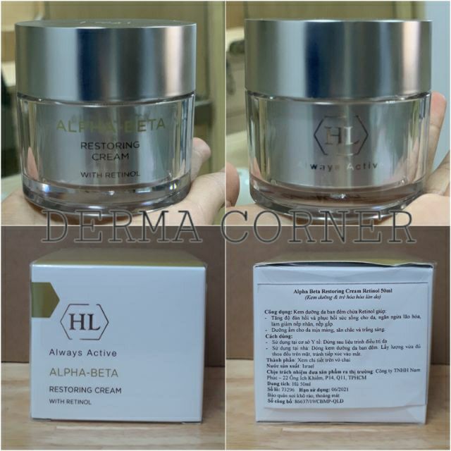 Kem đêm HL Alpha Beta Restoring Cream with Retinol