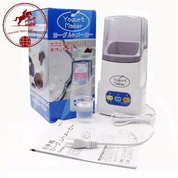 Máy Làm Sữa Chua Nhật Bản Tại Nhà Yogurt Maker, 3 Nút Tự Động Công Nghệ Mới, Bảo Hành 12 Tháng