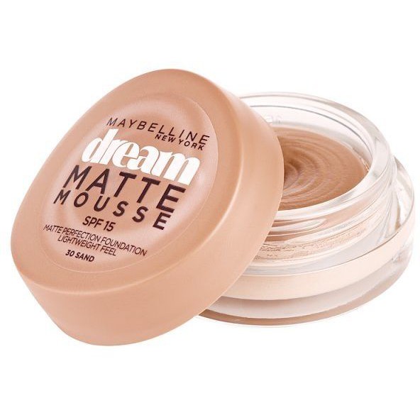 Phấn tươi Maybelline Dream Matte Mousse Make-up Cameo 020 - Ý (Trắng hồng)