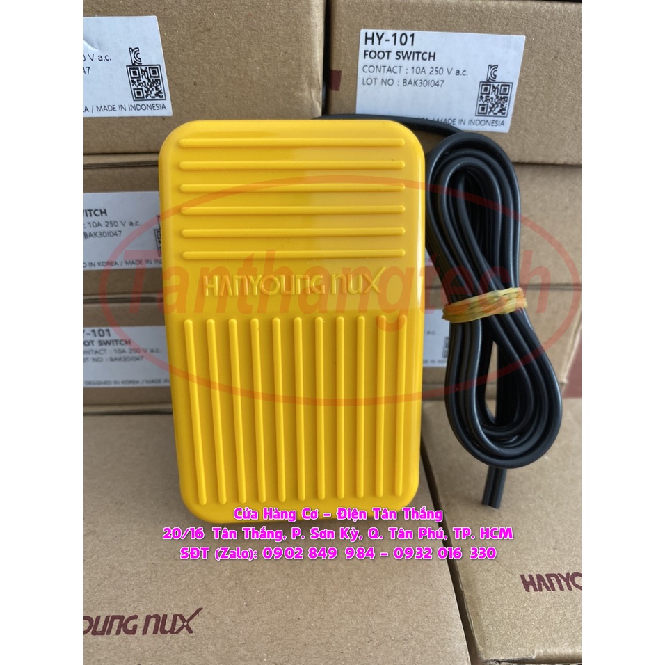 Công tắc bàn đạp, bàn đạp máy may, máy phun xăm HY-101 Hanyoung