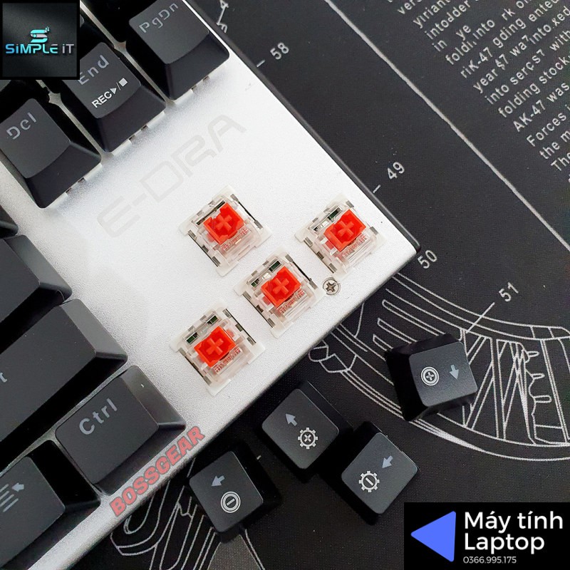 [E-DRA] Bàn phím cơ Gaming E-Dra EK3087 - Bảo hành 2 năm [CHÍNH HÃNG] [IS-2] | BigBuy360 - bigbuy360.vn