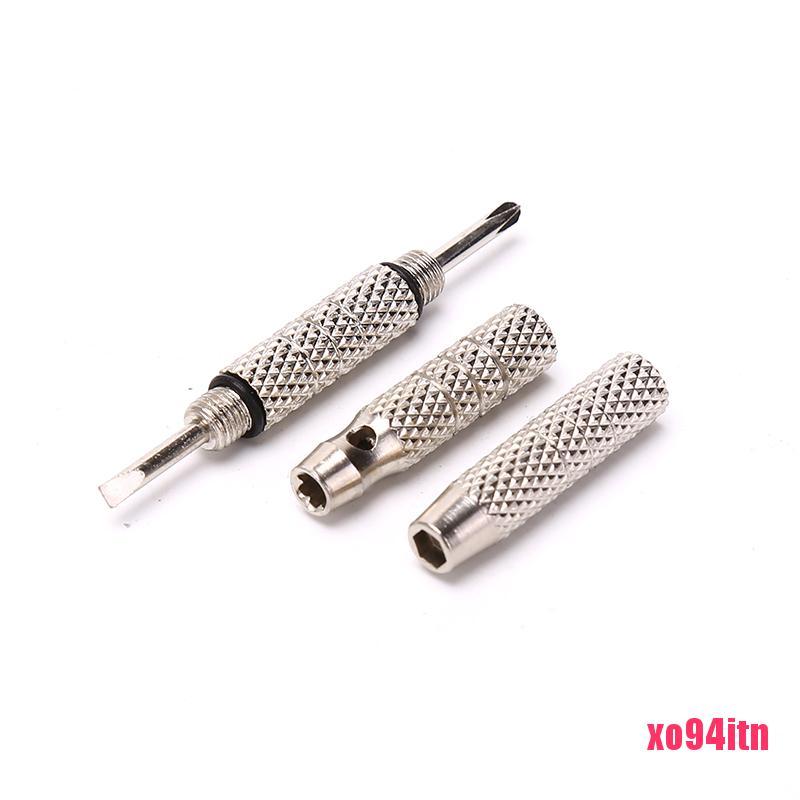 Tua Vít 4 Trong 1 Bằng Hợp Kim Nhôm Sửa Chữa Đồng Hồ Tiện Dụng