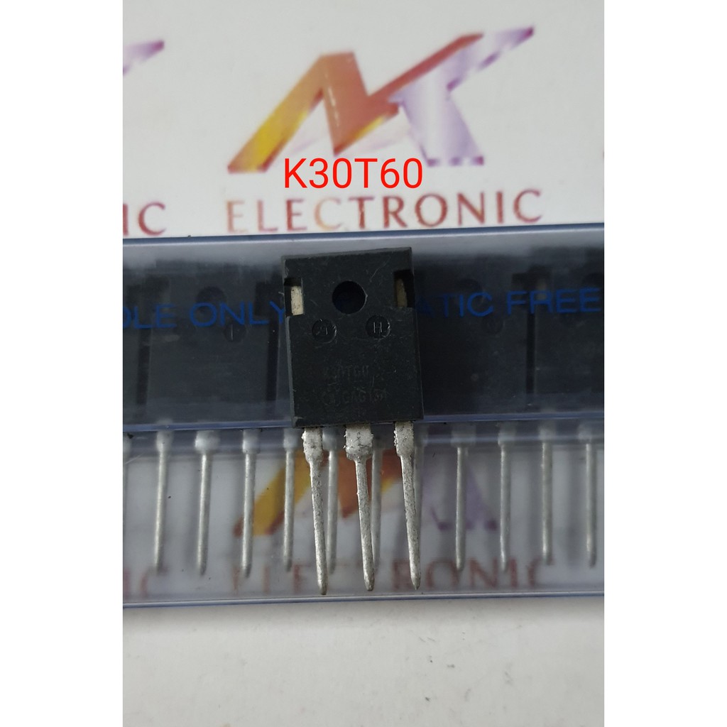IGBT K30T60 Mới được hãng châm thiếc làm mới lại chân (con)