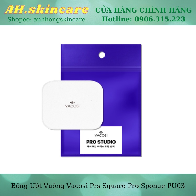 Bông Ướt Vuông Vacosi Prs Square Pro Sponge PU03