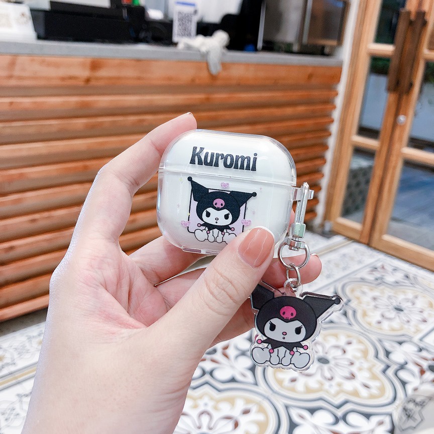 [Case Home] Vỏ bảo vệ tai nghe Lenovo LP40 Pro hoạt hình trong suốt