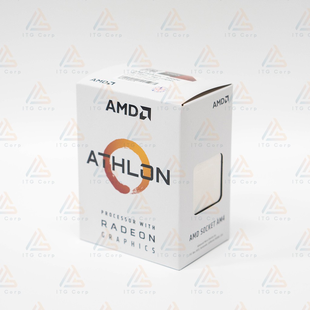 CPU AMD RYZEN ATHLON 3000G - Hàng Box Hãng