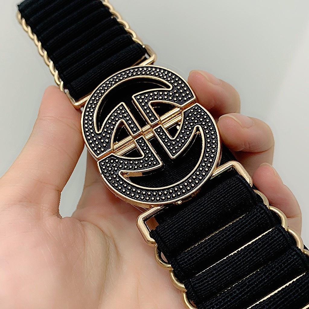 Đai váy thắt lưng nữ G KẾT ĐỒNG 3cm