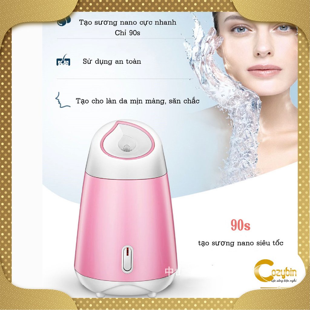 Máy Xông Hơi Mặt MAGIC CozyBin Máy Xông Mũi Họng Mini Dùng Được Hoa Quả Và Thảo Dược MXM01