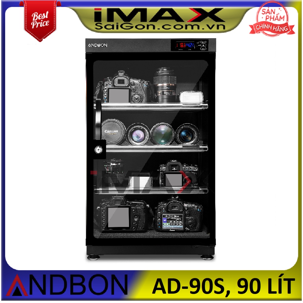 Tủ chống ẩm Andbon AD90S, 90 lít