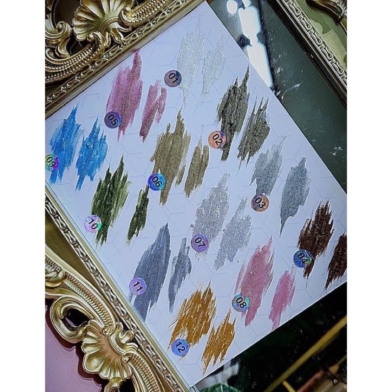 Gel vẽ nail , gel nhũ siêu sáng TiTan tạo hiệu ứng nail TẶNG BẢNG MÀU