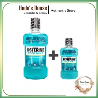 Nước súc miệng Listerine hương bạc hà 750ml +250ml Thái Lan