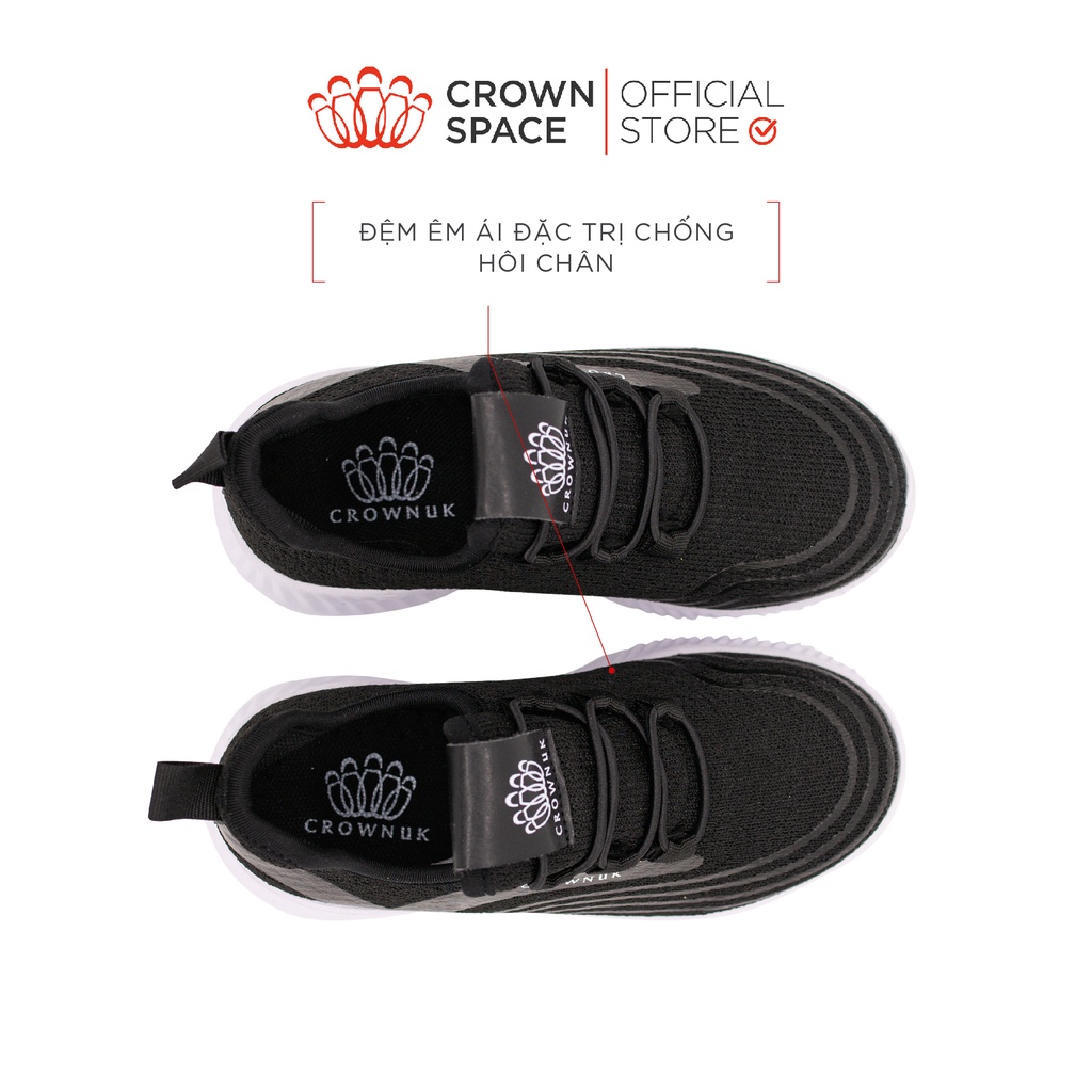 Giày Thể Thao Bé Trai Đi Học Đi Chơi Siêu Nhẹ Crown Space Sport Shoes PHIÊN BẢN CAO CẤP PREMIUM CRUK8028 Size 28-37