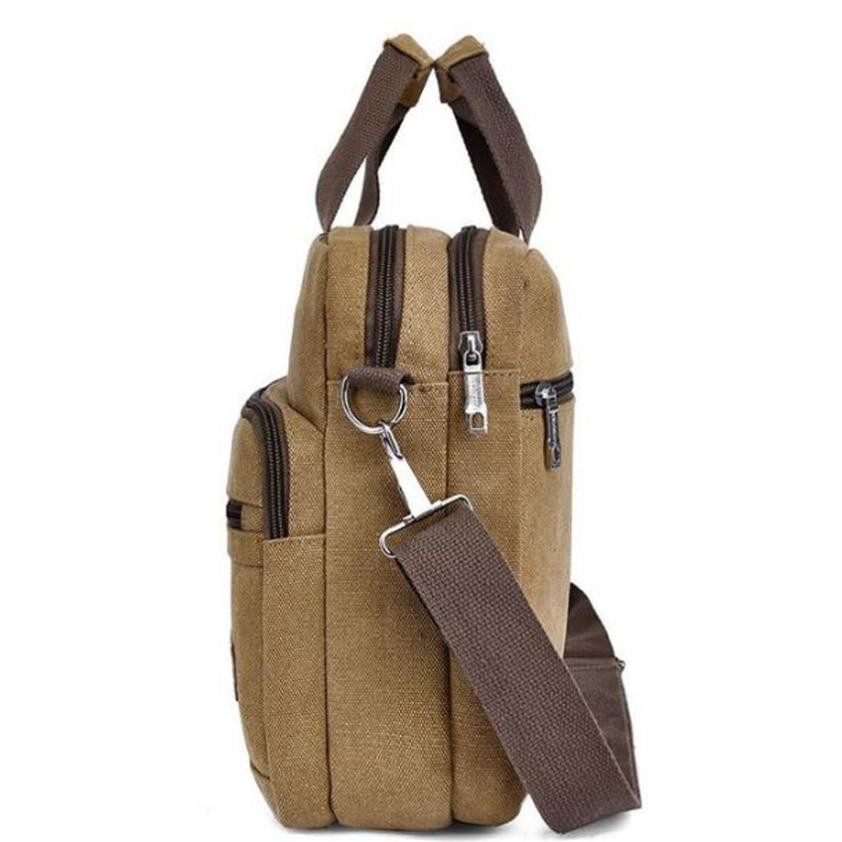 [FreeShip-Hàng Siêu Cấp] Túi xách vải bố cỡ lớn cao cấp bền đẹp-Túi đeo chéo vải bố canvas