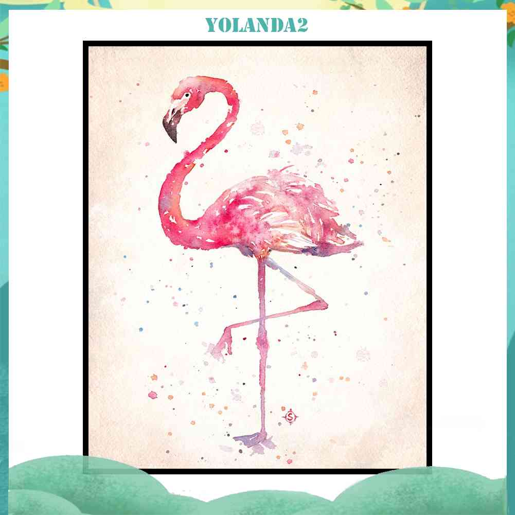 Toàn Bộ Bộ Tranh Thêu Chữ Thập 11CT DIY Hình Chim Hồng Hạc