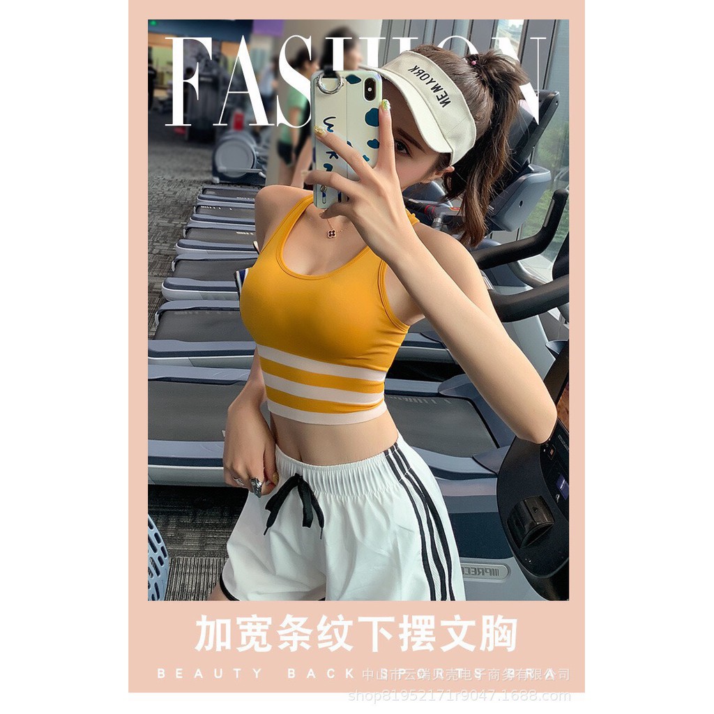 Áo Bra Tập Gym 3 Sọc Cực Chất TOM_TOM_STOREE