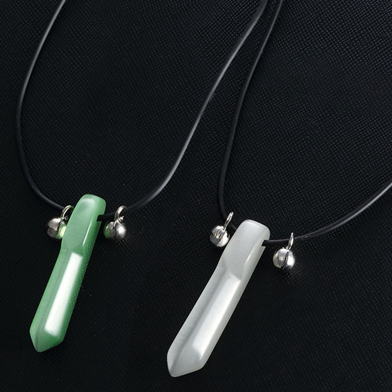 Anime Naruto Peripheral Accessories Naruto Tsunagi Human Hand Necklace Blue Green White Pendant