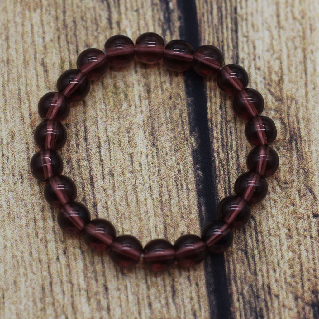 VT92 Vòng tay hạt đá hợp mệnh size hạt 8mm 5 cái/lốc