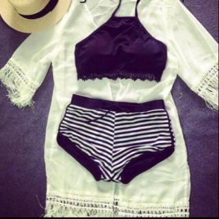 Đồ bơi - bikini cao cấp - set yếm + hình thật