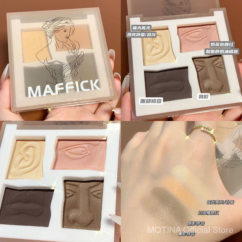 [Hàng mới về] Phấn bắt sáng tạo khối MAFFICK màu lì thời thượng | BigBuy360 - bigbuy360.vn