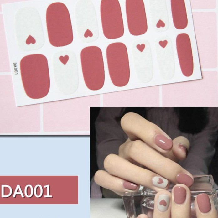 Bộ sticker dán móng tay Mix #3