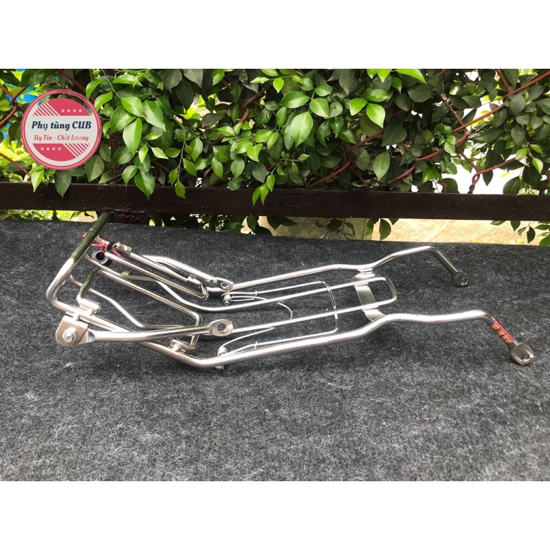 Baga giữa cub, dream chất liệu inox 10li