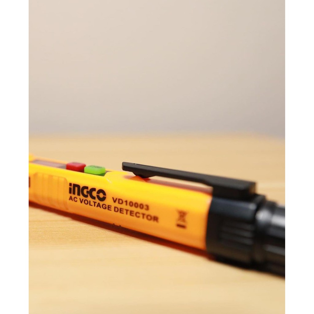Bút thử điện kỹ thuật số đa năng thông minh 1000V INGCO VD10003 đầu dò điện áp cảm ứng dây pha không tiếp xúc dòng điện