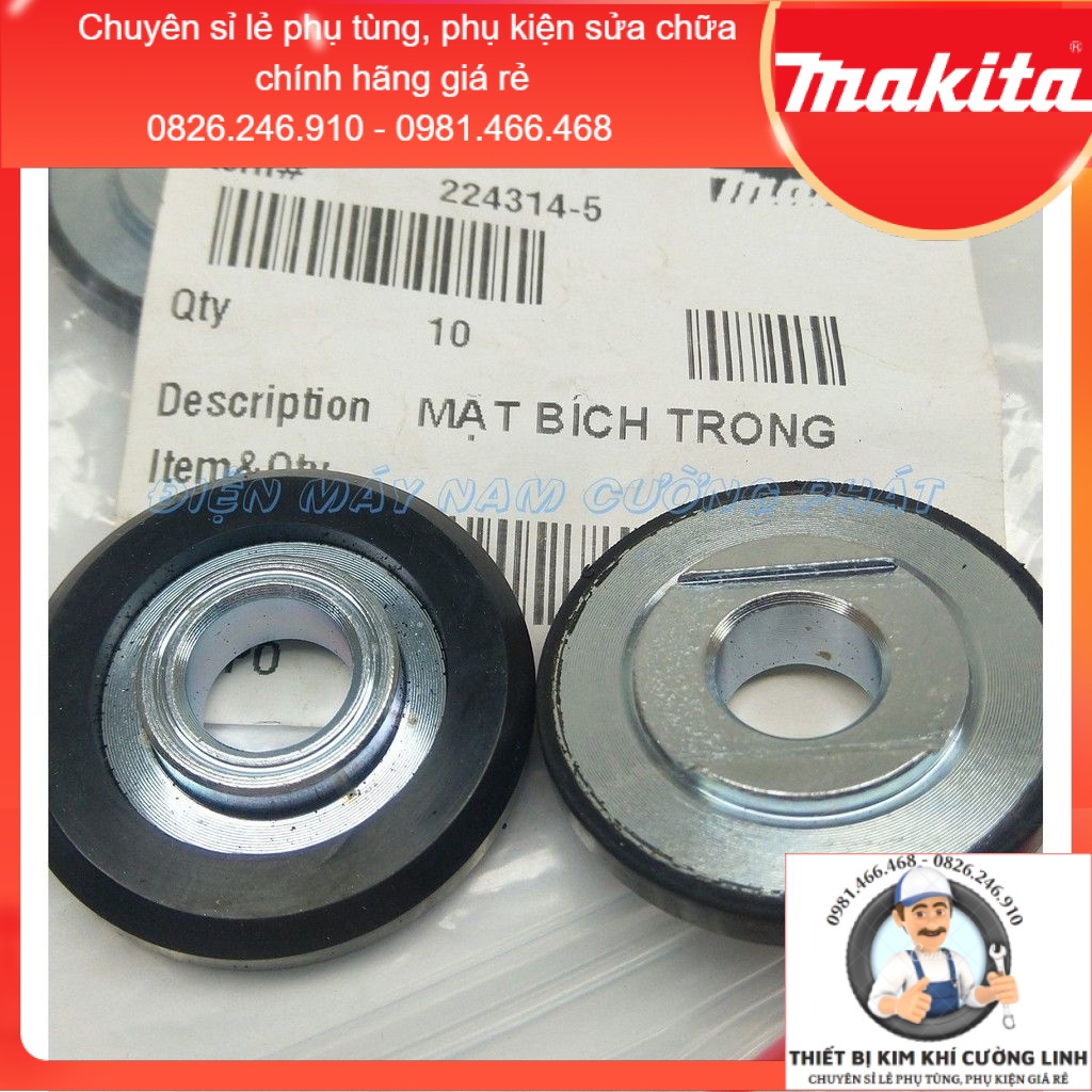 Mặt bích trong máy mài 9553 Makita 224314-5 👉Hàng Chính Hãng👈 ⚡️𝐅𝐑𝐄𝐄 𝐒𝐇𝐈𝐏⚡️
