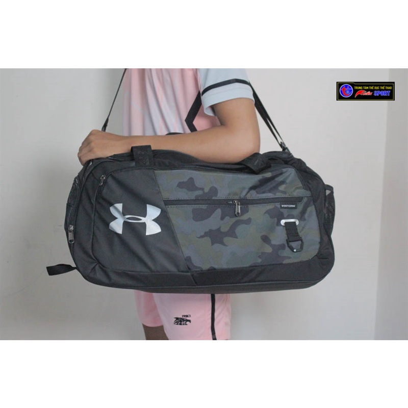 TÚI TRỐNG UNDER ARMOURN - ĐEN XÁM