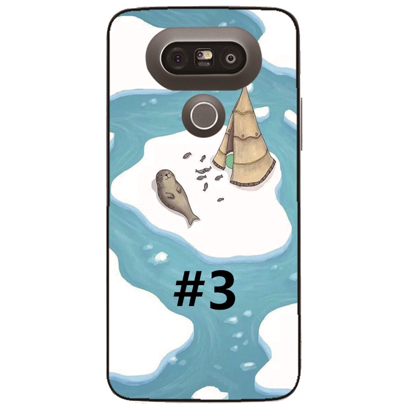 Ốp điện thoại TPU chống sốc hình Totoro hoạt hình cho LG G7 G6 G5 G4 G3 G2