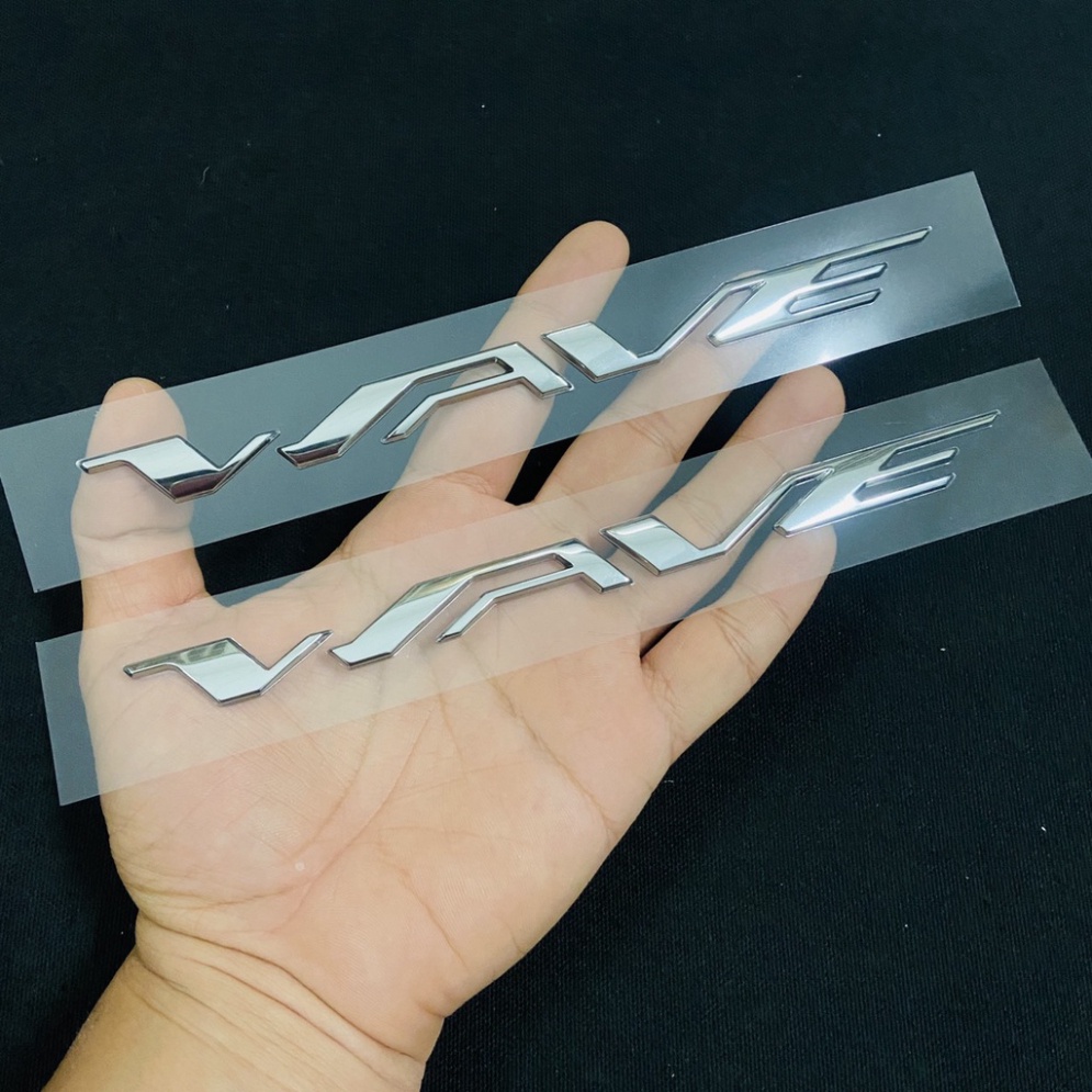 Tem chữ nổi Future, Wave thái, Wave A, số 125i thái chất liệu nhựa cứng xi bóng cao cấp